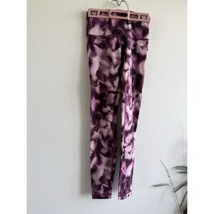 Lululemon Wunder Under Hi-Rise Leggings Luon LW5AP7S Size 4 In Rasberry